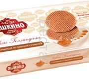 КВ119 Яшкино Голландские с начинкой вареная сгущенка (вафли) 1/290 15 шт /ККК/